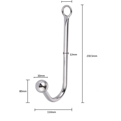 Anal Elegant 5334 Collar with Cuffs Hook Beaded and 0723